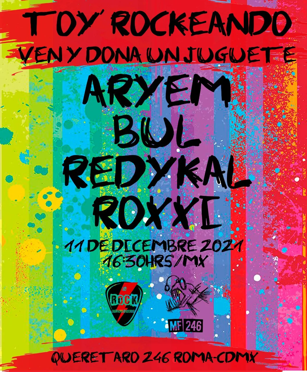 Cartel Oficial Toy Rockeando Edición I - 2021