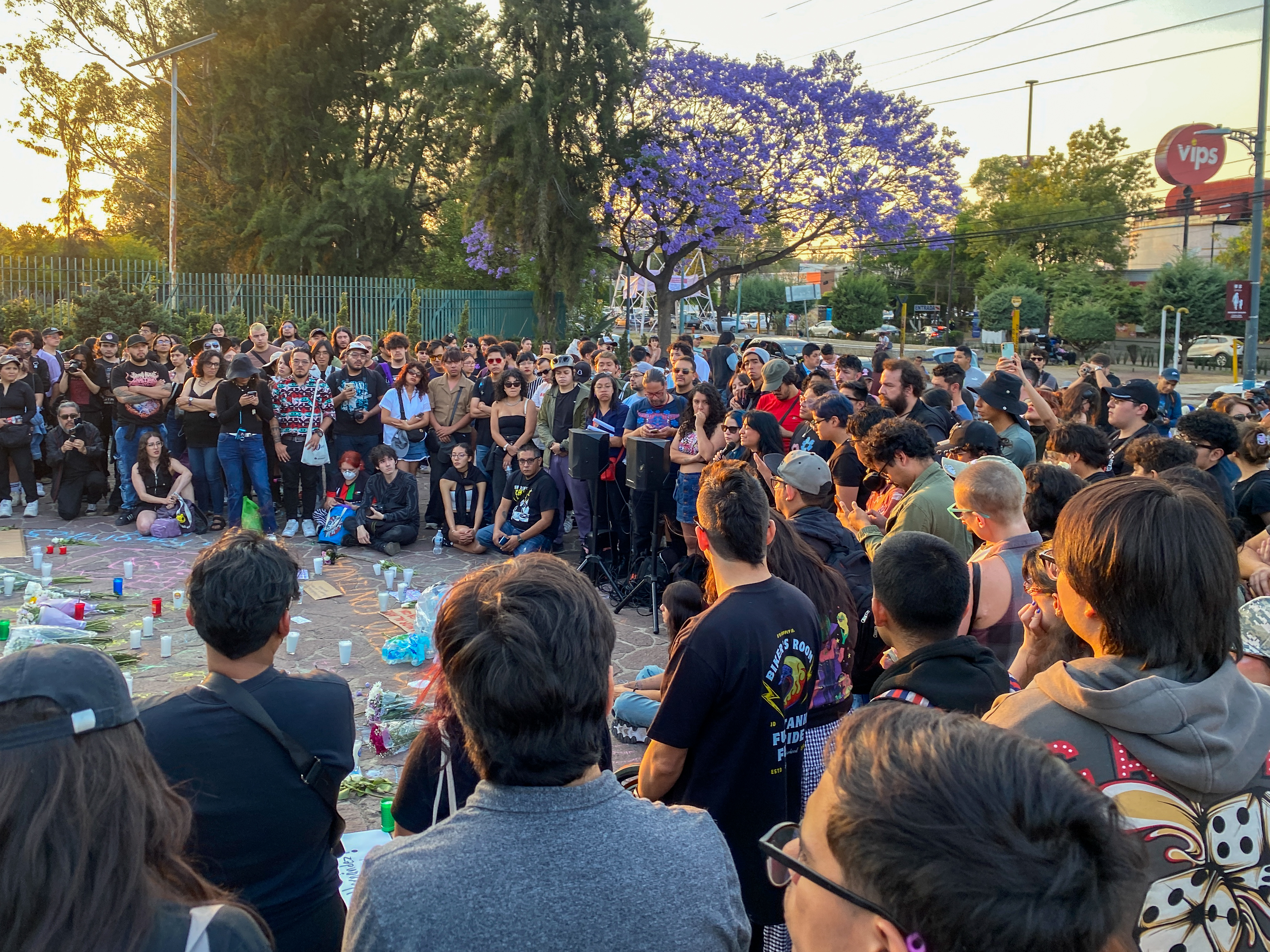 Homenaje a víctimas