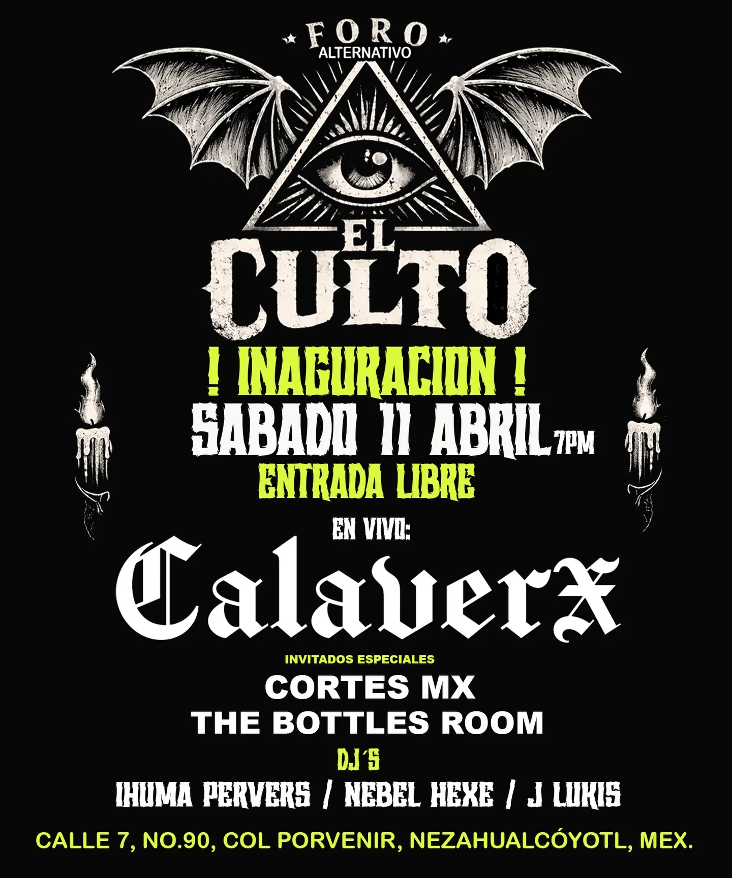 Inauguración El Culto