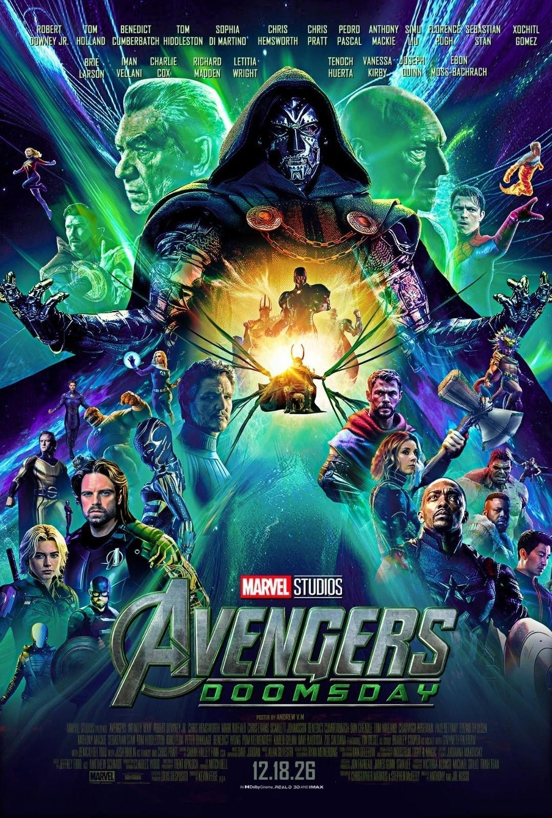 Reparto completo Avengers Doomsday hÃ©roes y villanos