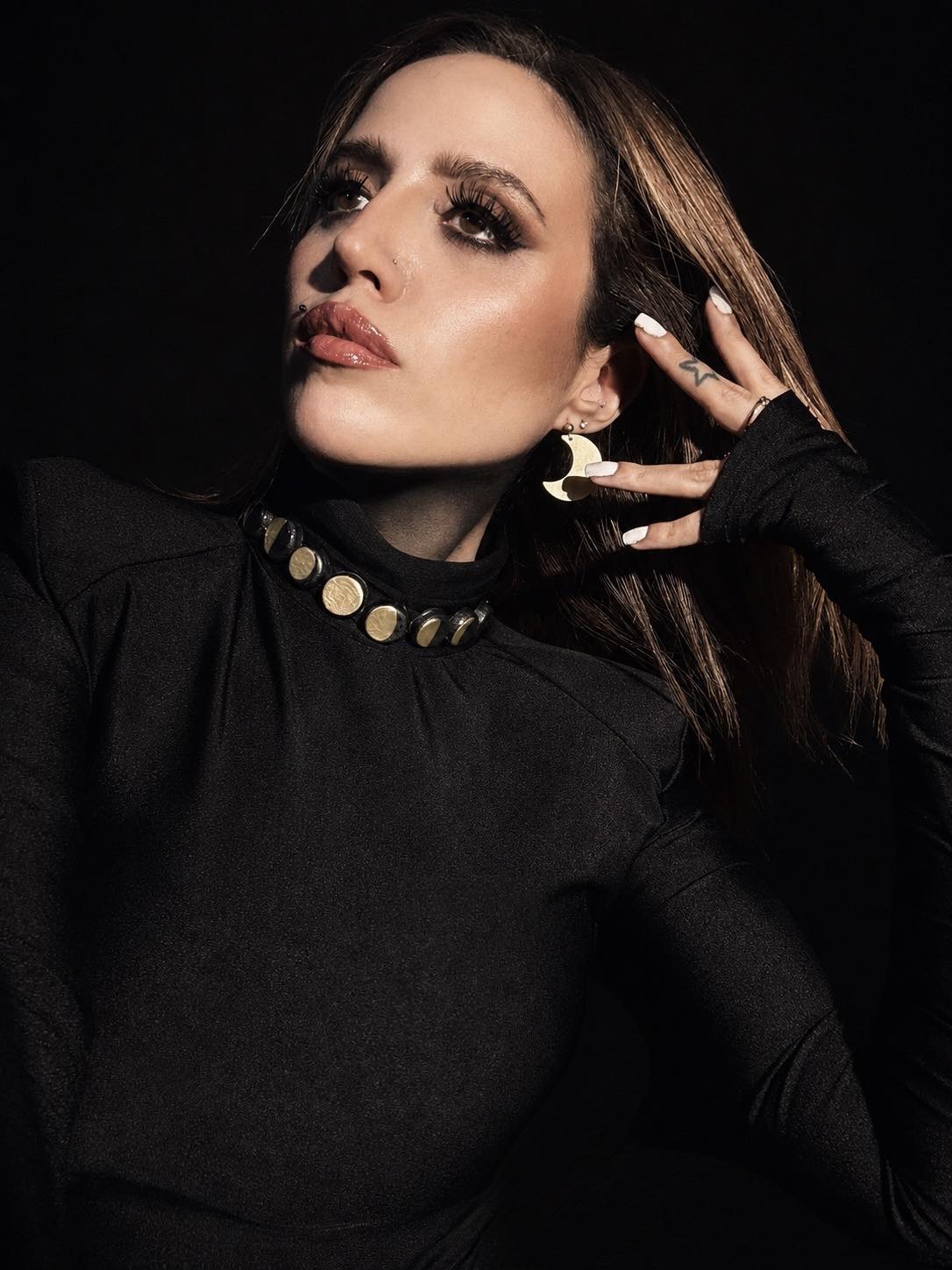 Anna Fiori grabando Metztli