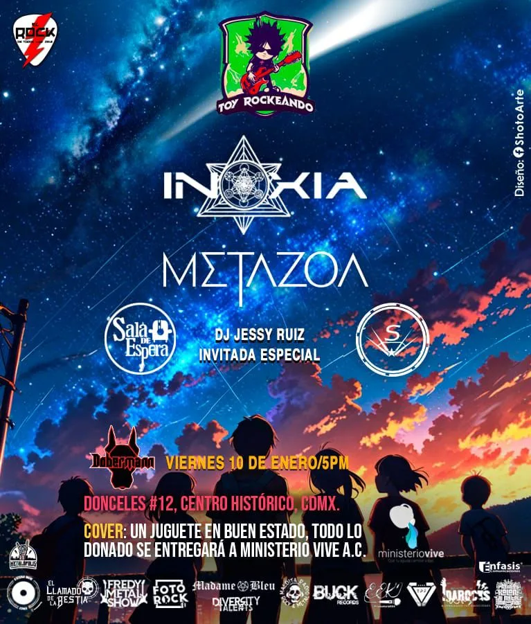 Cartel Oficial Toy Rockeando Edición IV - 2025